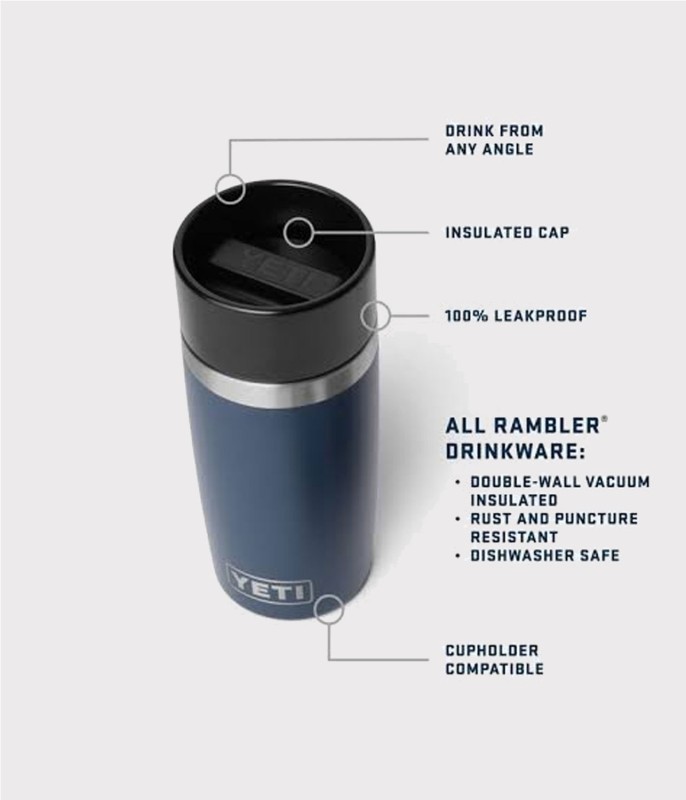 YETI RAMBLER TRAVEL BOTTLE 12