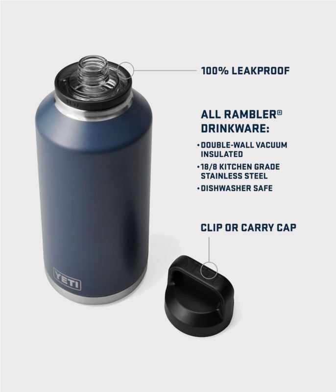 YETI RAMBLER BOTTLE CHUG 64 OZ
