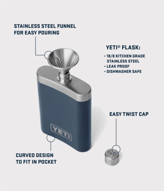 YETI RAMBLER FLASK