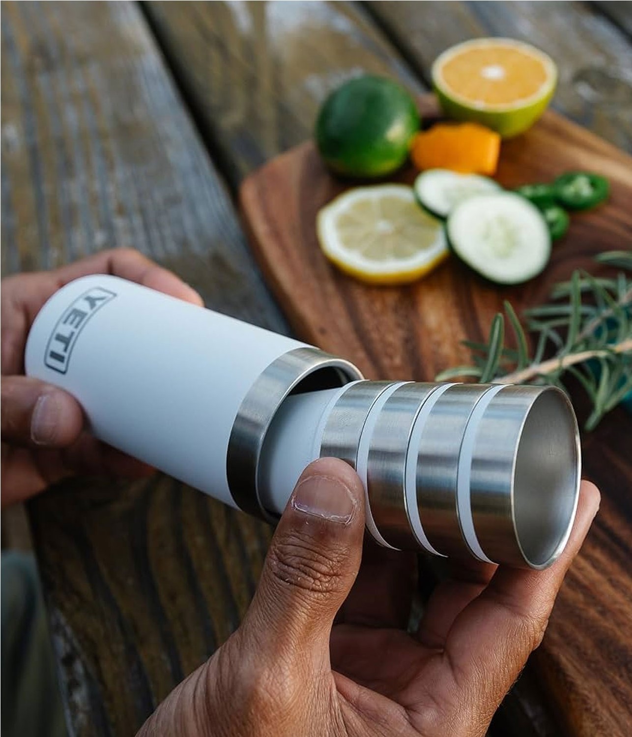 YETI SHOT GLASSES AND CASE