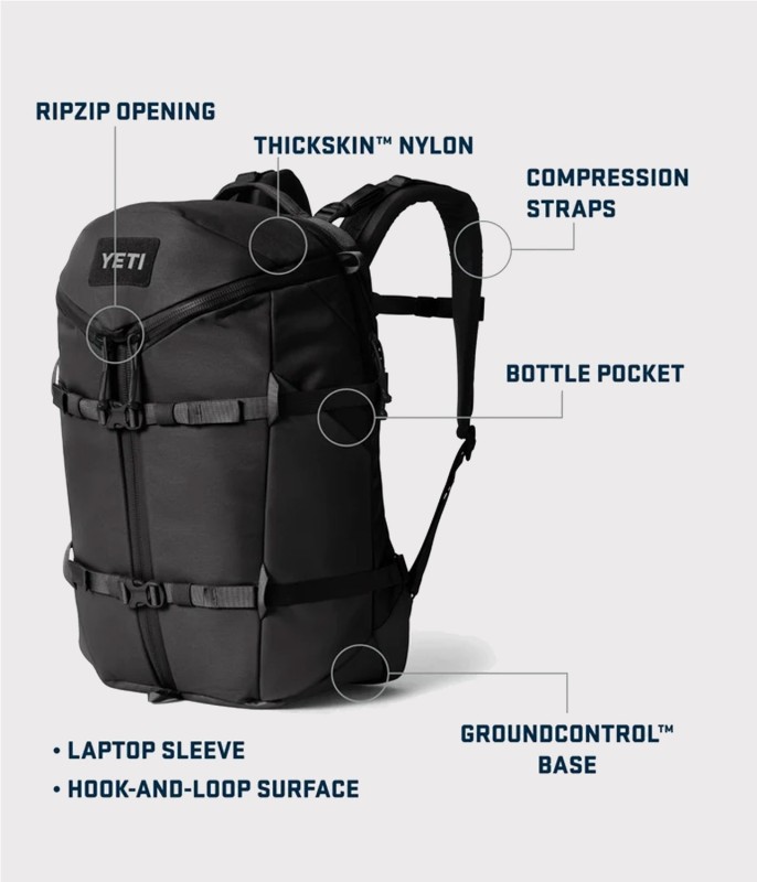 YETI RANCHERO BACKPACK 27L