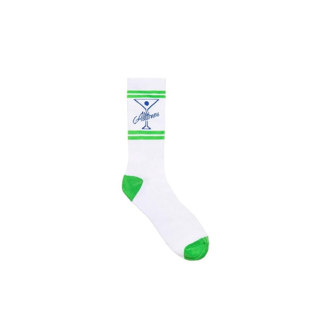 ALLTIMERS CLASSIC LOGO SOCKS BLANCO