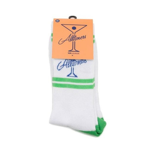 ALLTIMERS CLASSIC LOGO SOCKS BLANCO 2