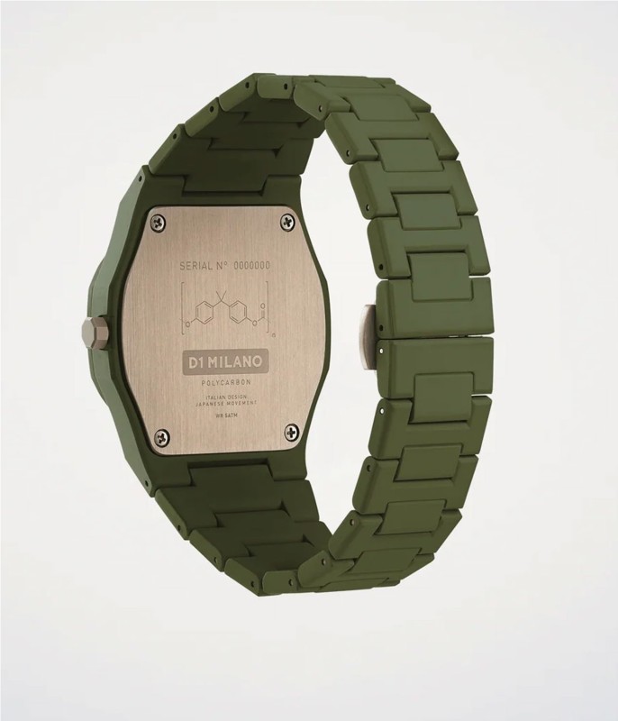 D1 MILANO MILITARY GREEN POLYC 2