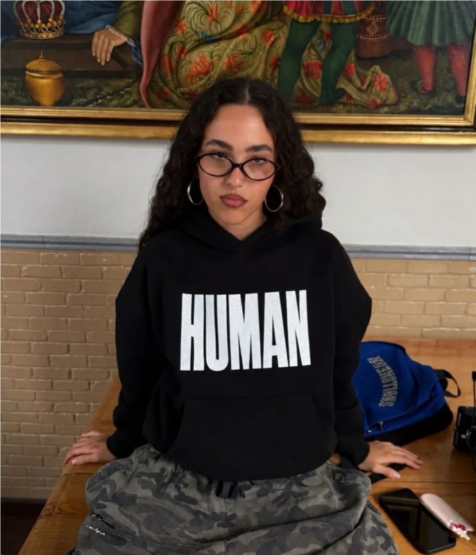 NOEMOTIONS HUMAN HOODIE