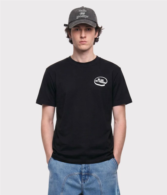 WE ARE NOT FRIENDS HELLO TEE