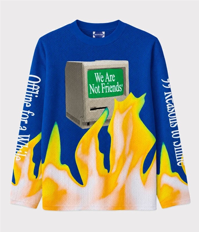 WE ARE NOT FRIENDS BURN MESH
