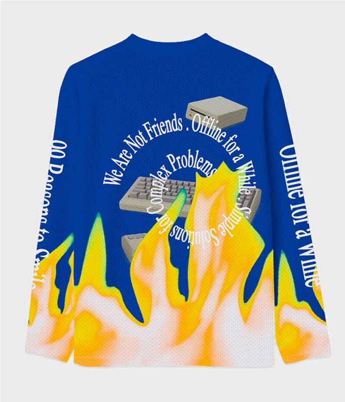 WE ARE NOT FRIENDS BURN MESH 2