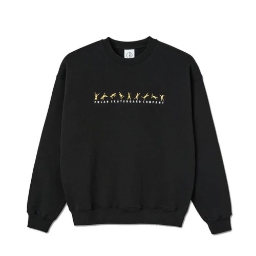 POLAR CARTWHEEL CREWNECK NEGRO