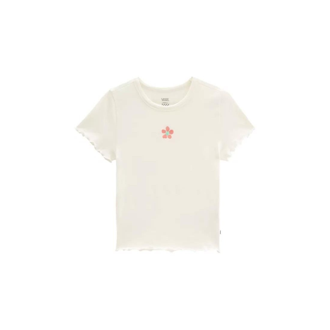 VANS BRIGTHON FLOWER TEE BLANCO