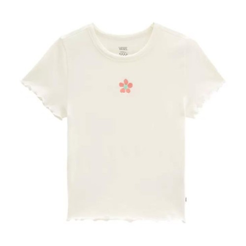 VANS BRIGTHON FLOWER TEE BLANCO