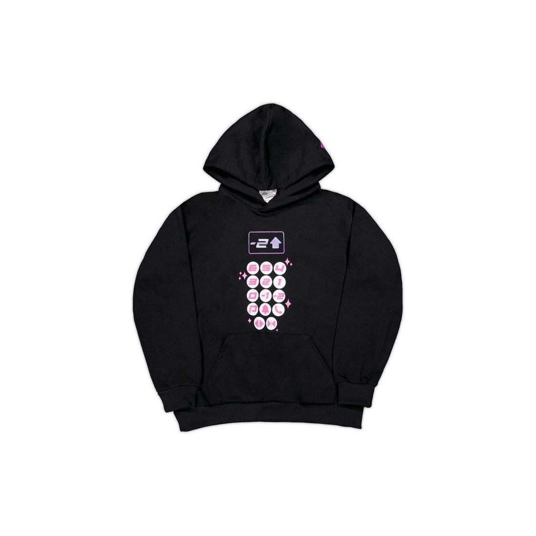 SSSTUFFF ELEVATOR HOODIE NEGRO