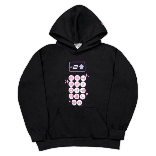 SSSTUFFF ELEVATOR HOODIE NEGRO