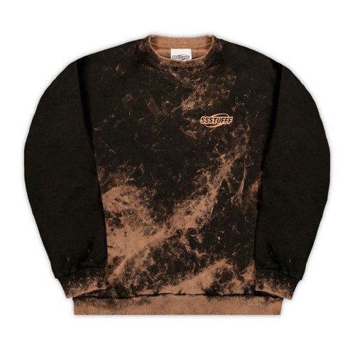 SSSTUFFF CEREAL CREWNECK NEGRO