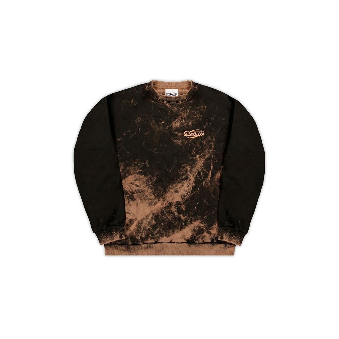 SSSTUFFF CEREAL CREWNECK NEGRO