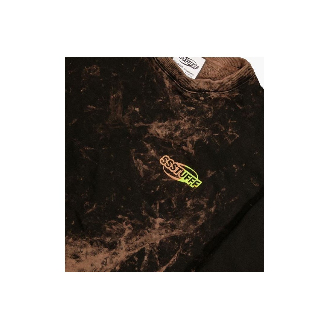 SSSTUFFF CEREAL CREWNECK NEGRO