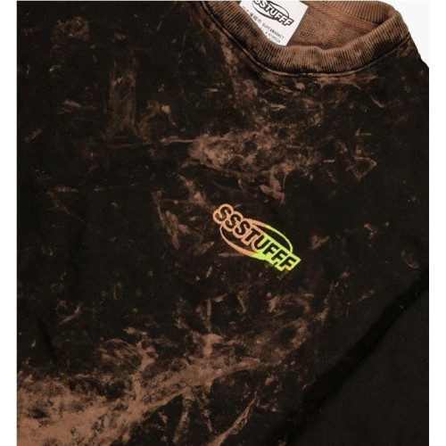 SSSTUFFF CEREAL CREWNECK NEGRO