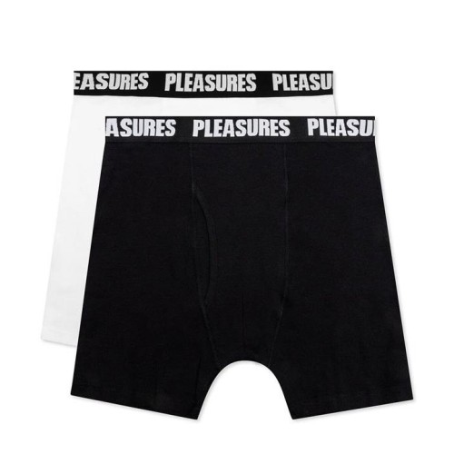 PLEASURES BOXER BRIEF 2 PACK BLANCO